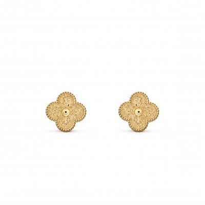 VAN CLEEF  ARPELS MAGIC ALHAMBRA EARRINGS - YELLOW GOLD  VCARO1II00